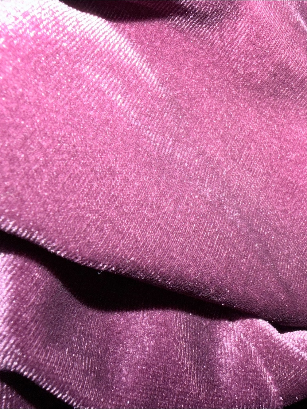 NWT Club L London Purple Velvet Twist-Front Long Sleeve Mini Dress - Picture 7 of 9